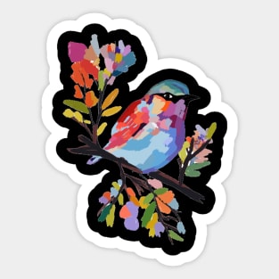 A beautiful bird like you Sticker